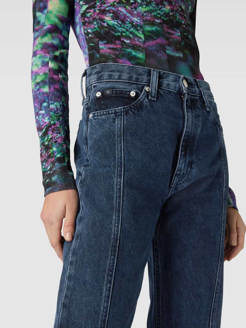 Calvin Klein Jeans Bootcut jeans met loopsplitten model 'AUTHENTIC'