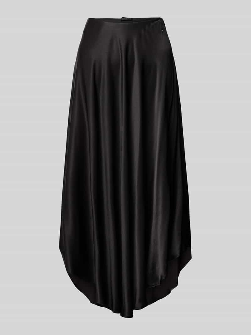 Guess Knielange rok met labelapplicatie, model 'VENUSTA'