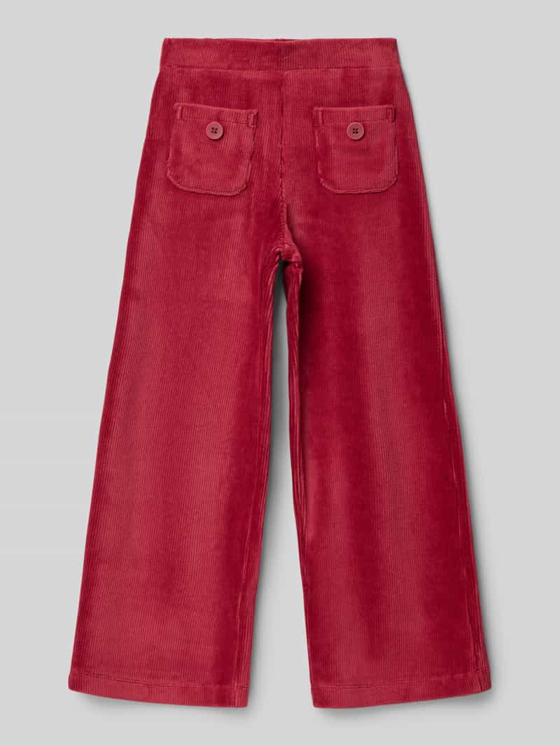 Mayoral Wide leg corduory broek met achterzakken