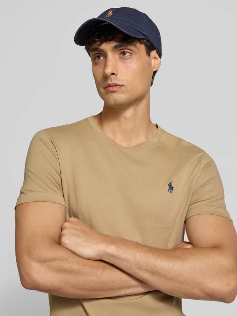 Polo Ralph Lauren Custom slim fit T-shirt met labelstitching