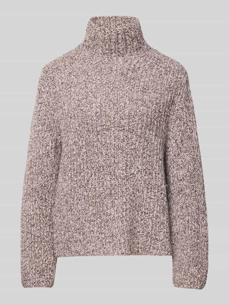 drykorn Gebreide pullover met geribde opstaande kraag model 'VARISA'