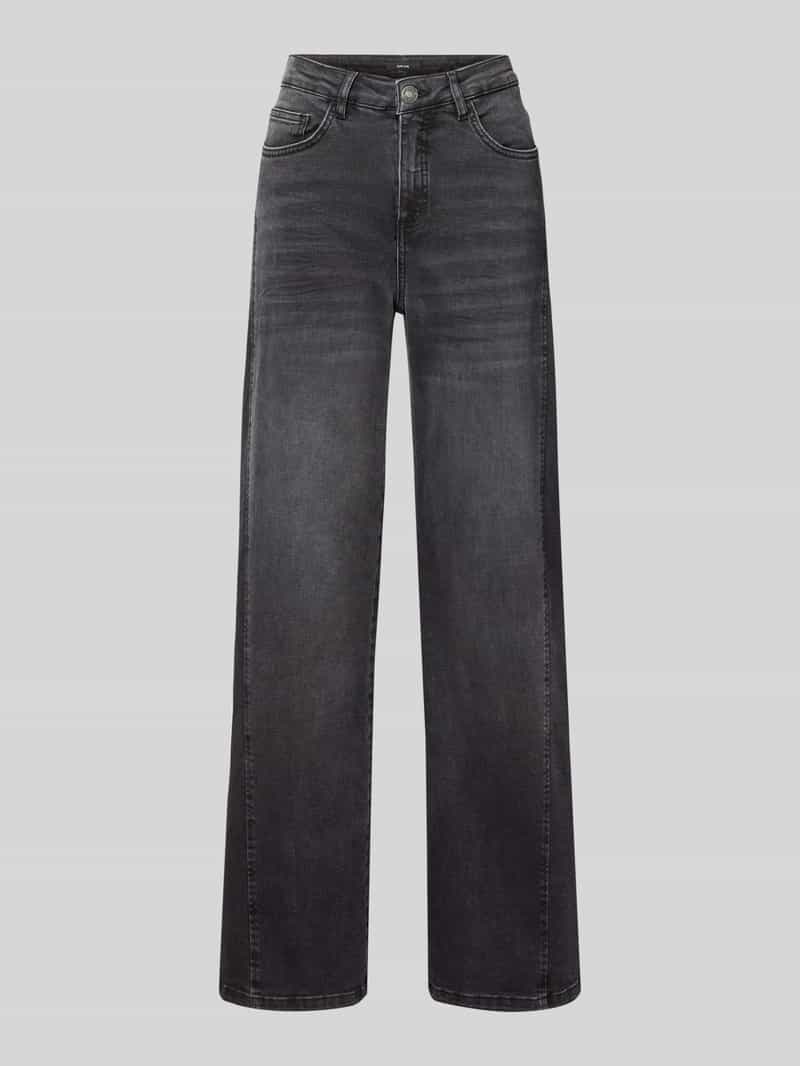 Opus Wide leg jeans met 5-pocketmodel model 'Miva'