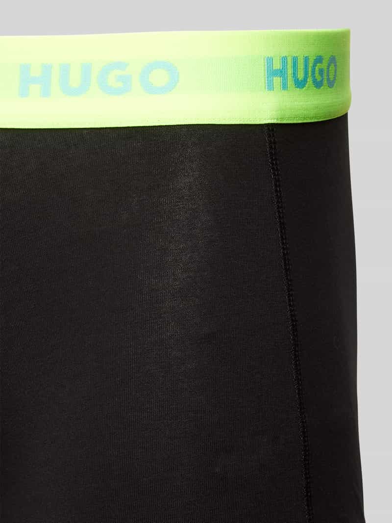 HUGO Boxershort met elastische band in een set van 3 stuks