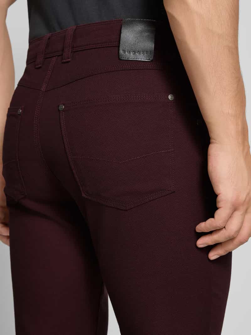 Bugatti Regular fit broek met labeldetail model 'CORDOBA'