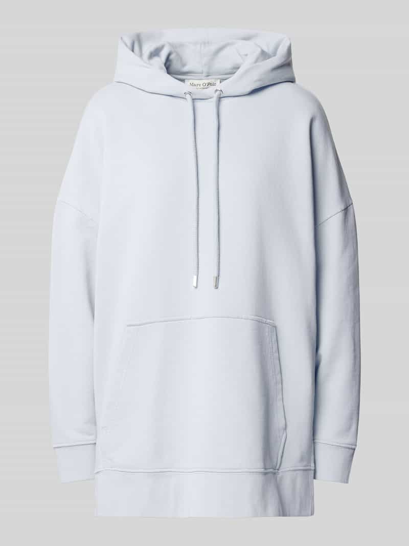 Marc O'Polo Oversized hoodie van zuiver katoen met splitjes aan de zijkant