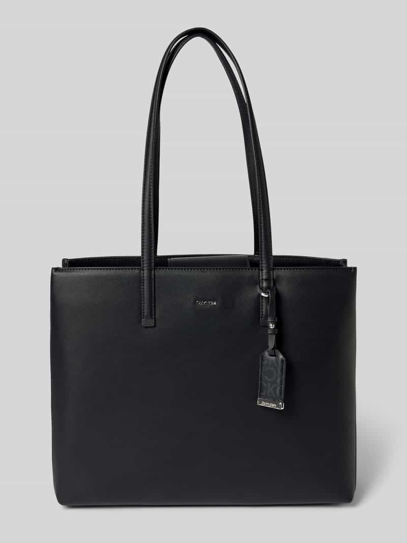 CK Calvin Klein Shopper met labelapplicatie