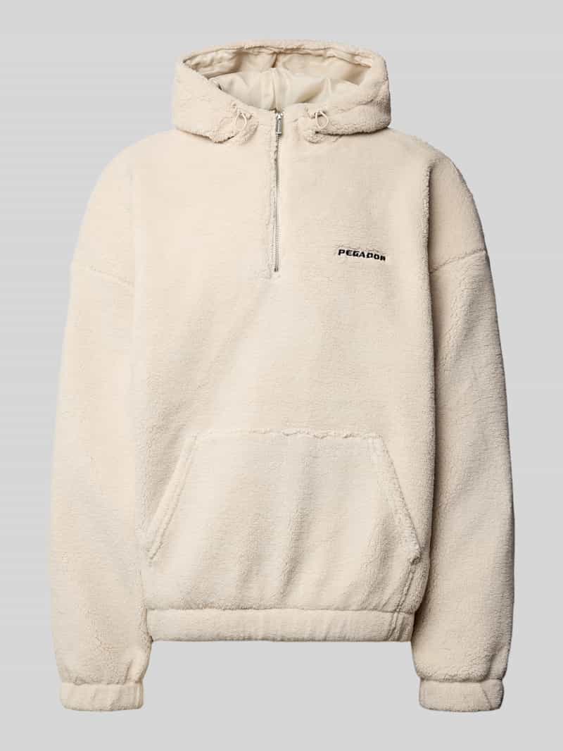 Fleece pullover met ritssluiting, model 'Olten'