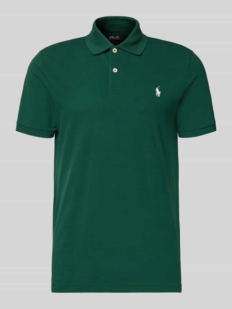 Polo Ralph Lauren Slim fit poloshirt met labelstitching