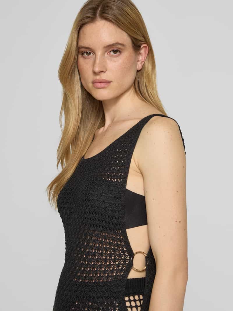 Guess Gehaakte jurk met ajourpatroon