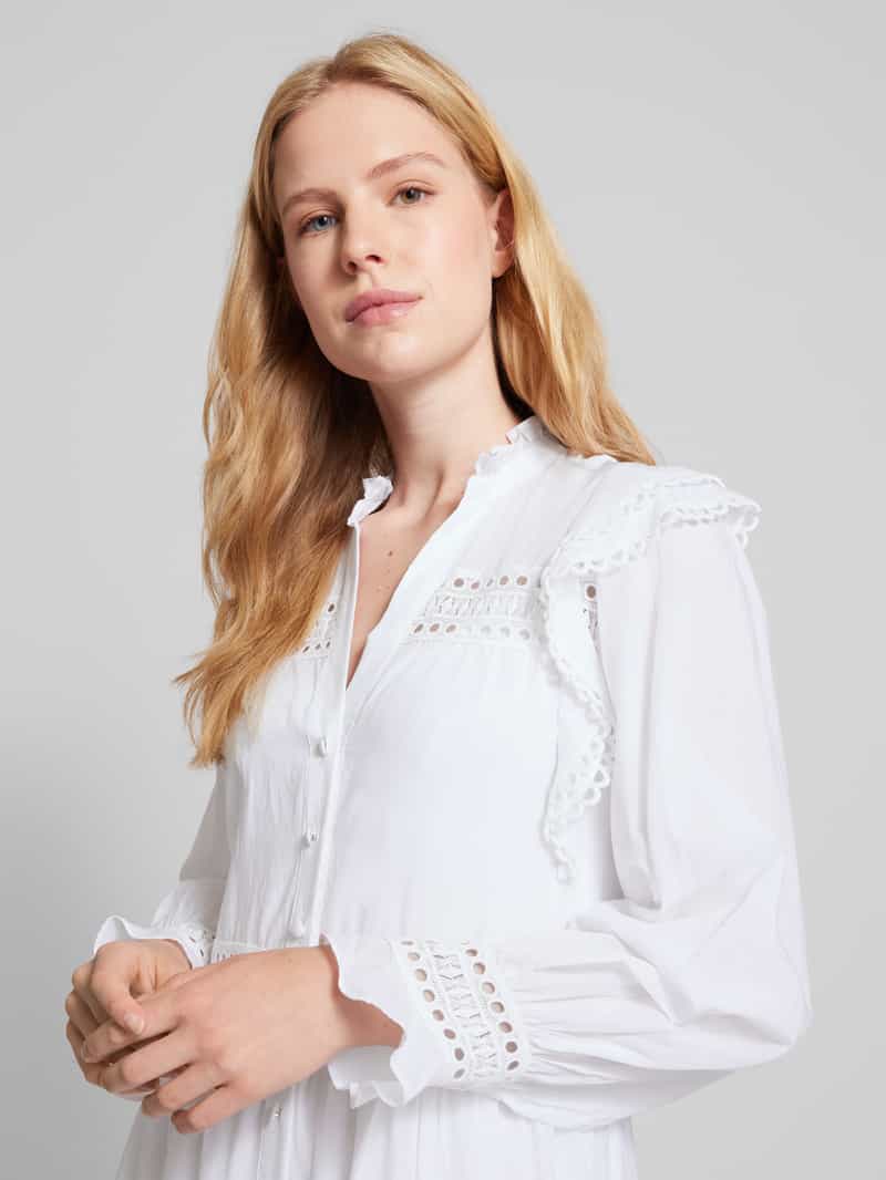 Ivy Oak Maxi-jurk met knoopsluiting model 'DENISA'