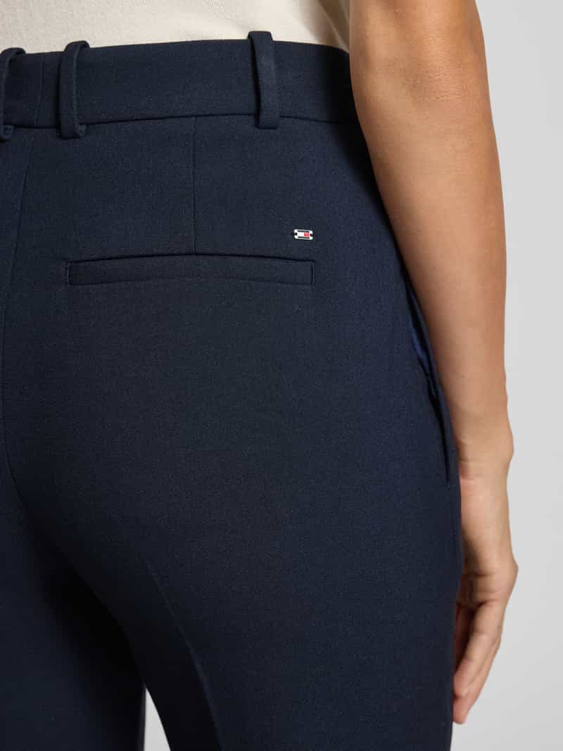 Tommy Hilfiger Straight leg stoffen broek met viscose model 'PUNTO'