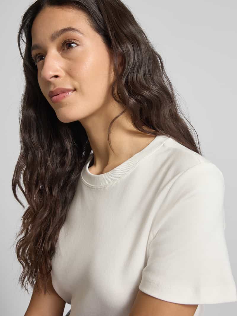 Tom Tailor Regular fit T-shirt van puur katoen