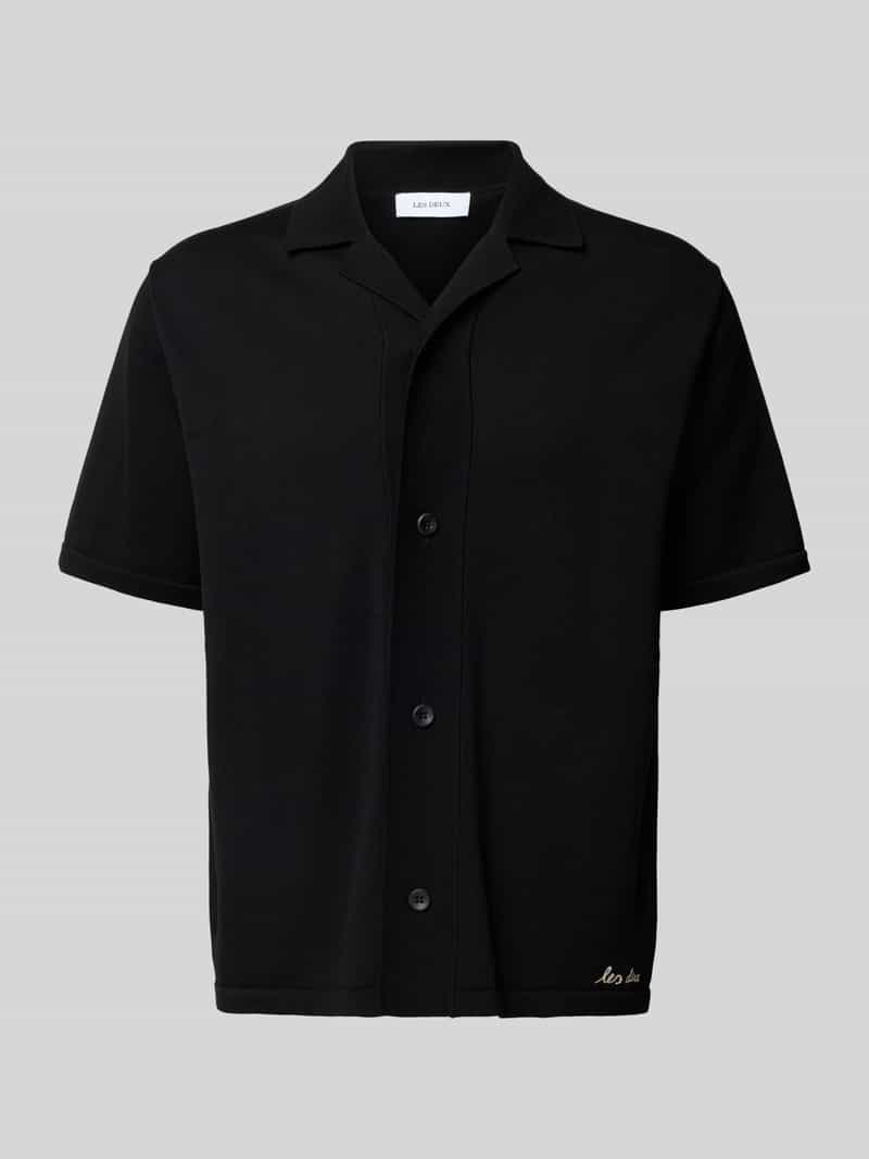 Les Deux Regular fit vrijetijdsoverhemd met 1 2-mouwen model 'Geoffroy'
