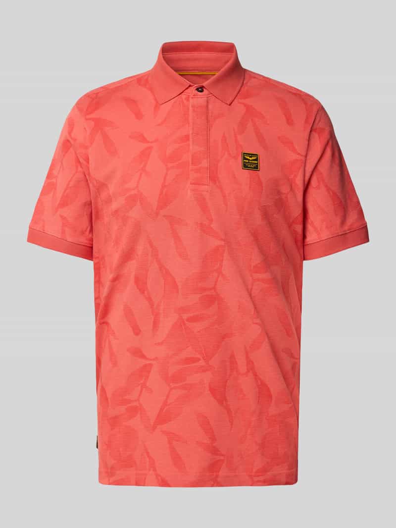 PME Legend Poloshirt met labeldetail