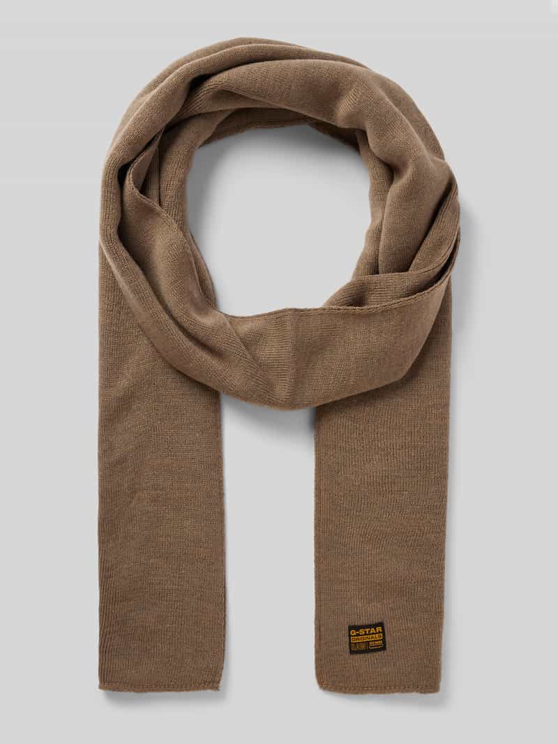 G-Star Raw Sjaal met labelpatch model 'Effo'