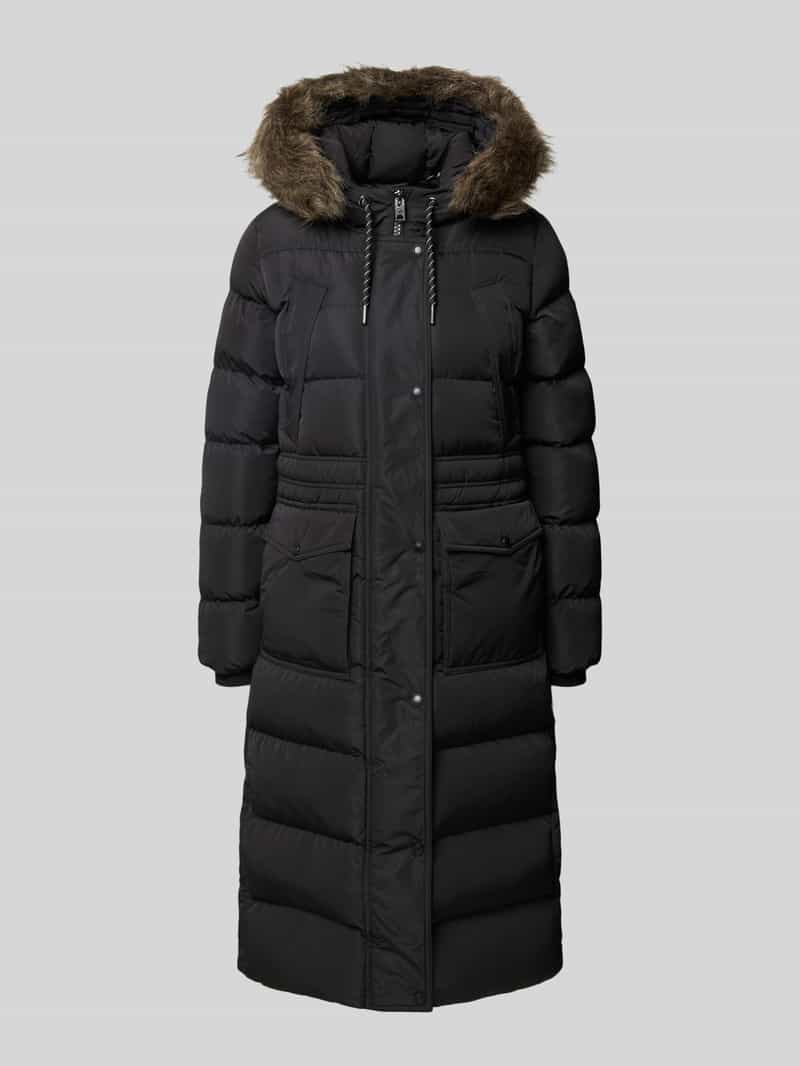 Superdry Gewatteerde mantel met klepzakken