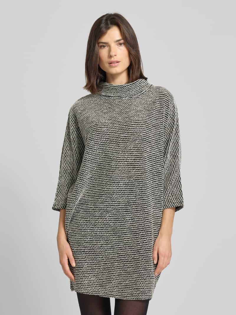Apricot jurk met viscose zwart, foto 4