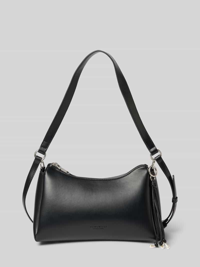 Seidenfelt Handtas met schouderband model 'SANDVE'
