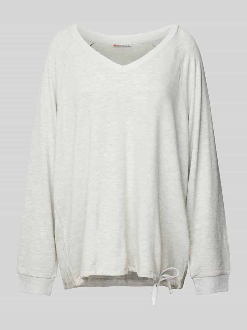 Street One Sweatshirt met ribboorden