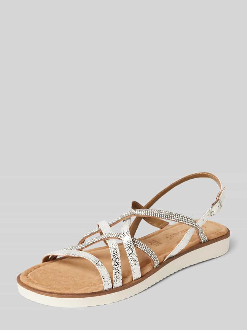 Tamaris Sandalen met strass-steentjes