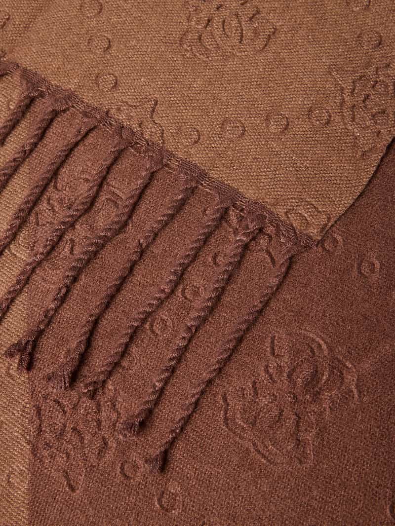 Guess Sjaal met viscose en koordjes