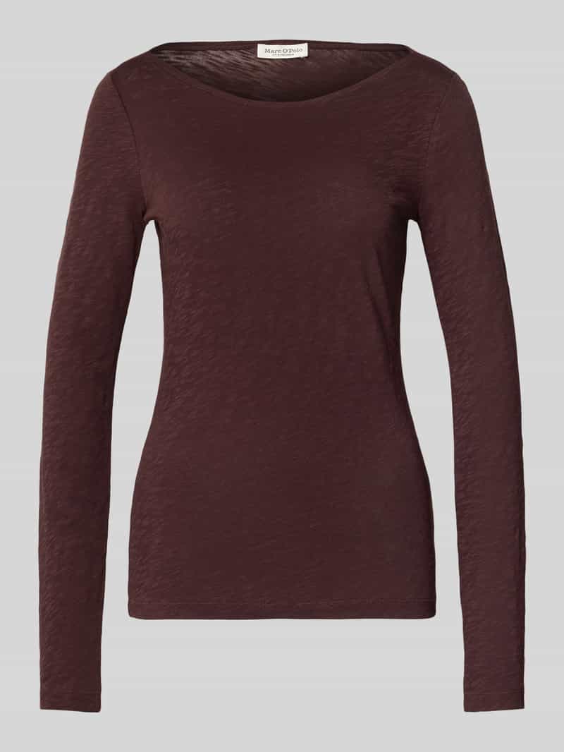 Marc O'Polo Regular fit shirt met lange mouwen van puur katoen