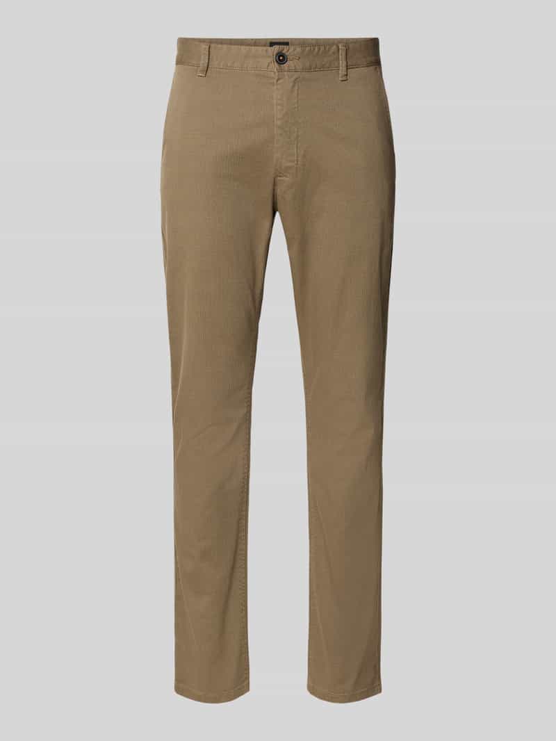 Boss Orange Slim fit chino van katoenmix