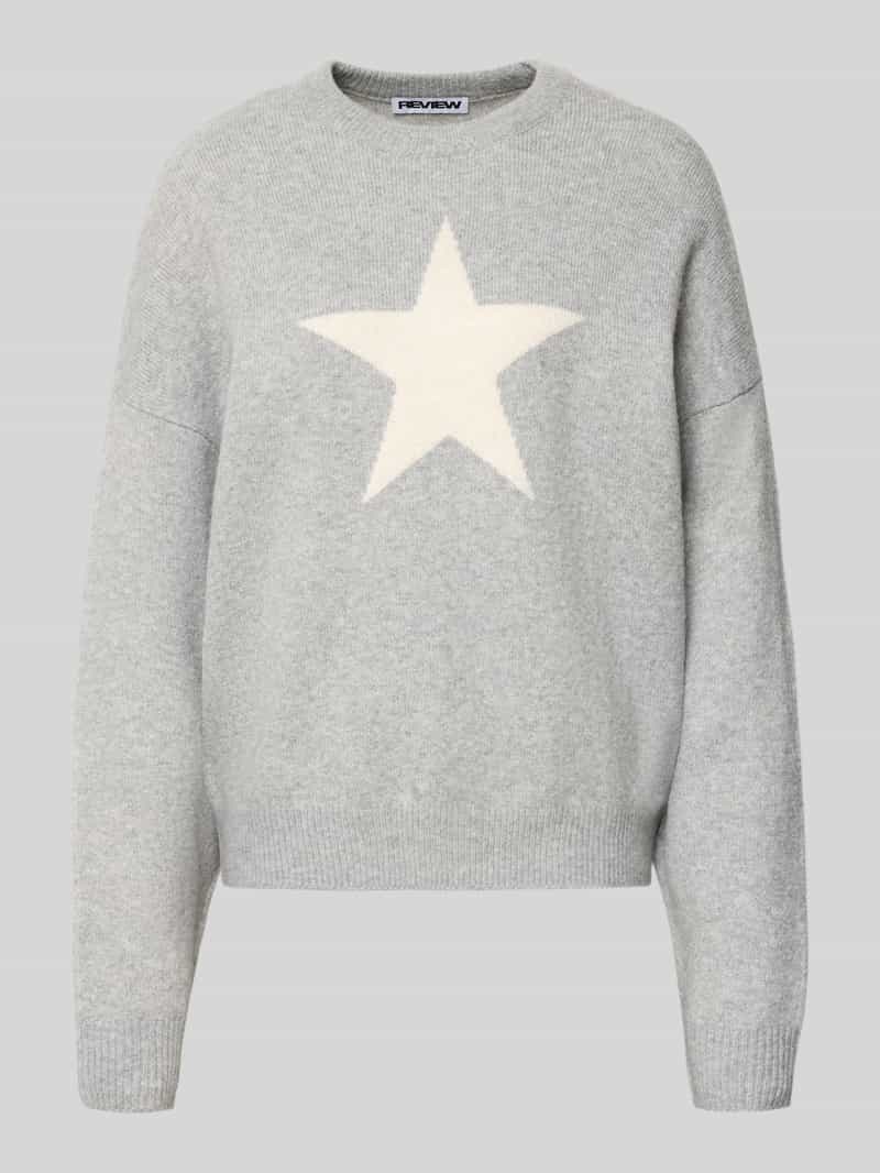 regular fit trui in brei-look