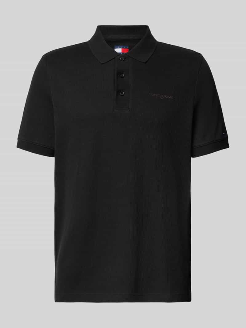 Tommy Jeans Regular fit poloshirt van puur katoen
