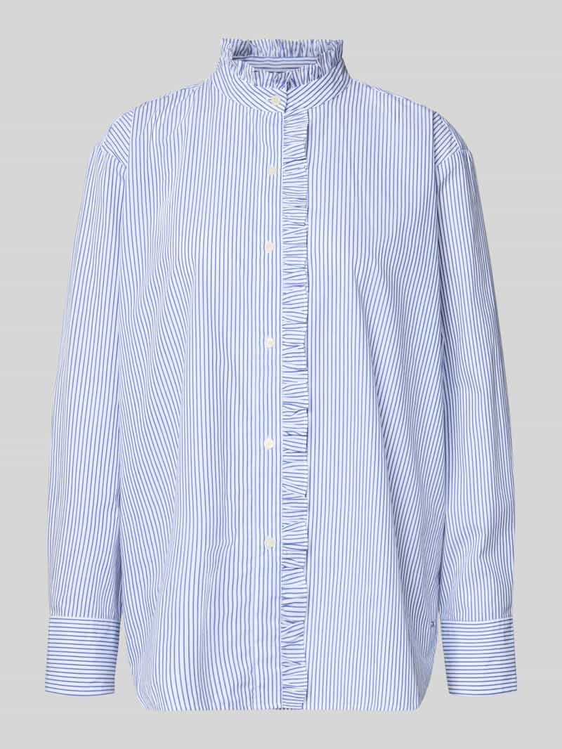 Tommy Hilfiger Relaxed fit overhemdblouse van puur katoen