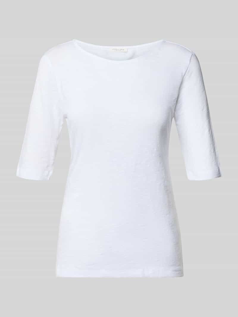 T-shirt met boothals