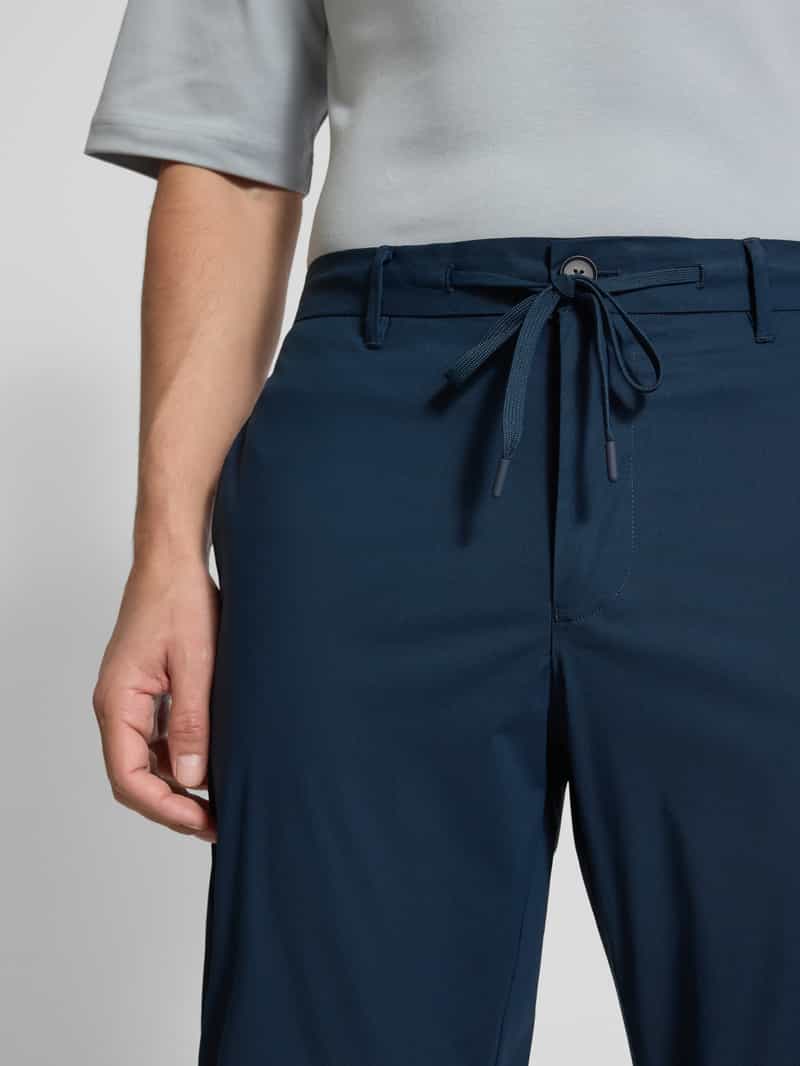 Selected Homme Slim fit broek met tunnelkoord model 'LERO'
