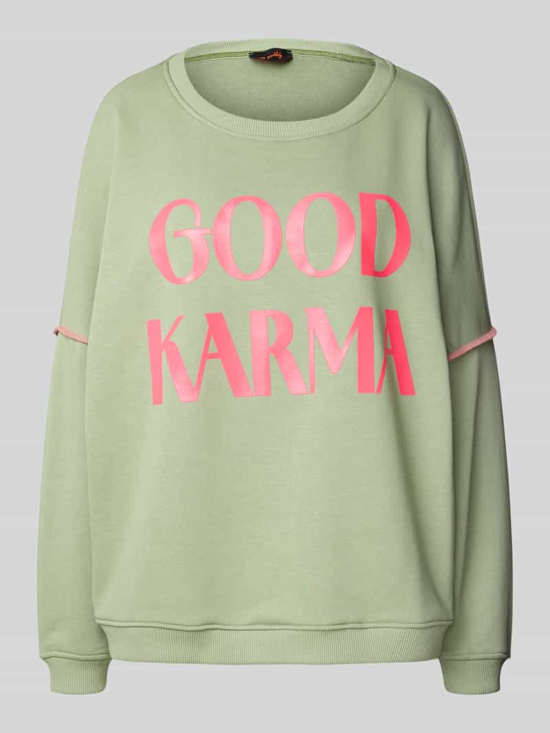 miss goodlife Oversized sweatshirt met statementprint