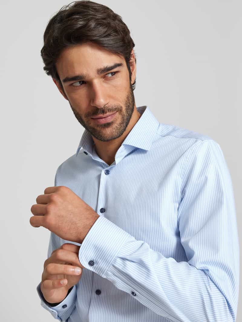 OLYMP Level Five Slim fit zakelijk overhemd met new-kentkraag