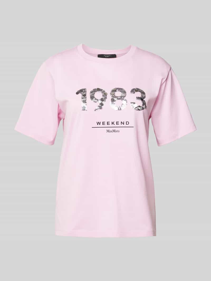 Weekend Max Mara T-shirt met ronde hals model 'CABINA'