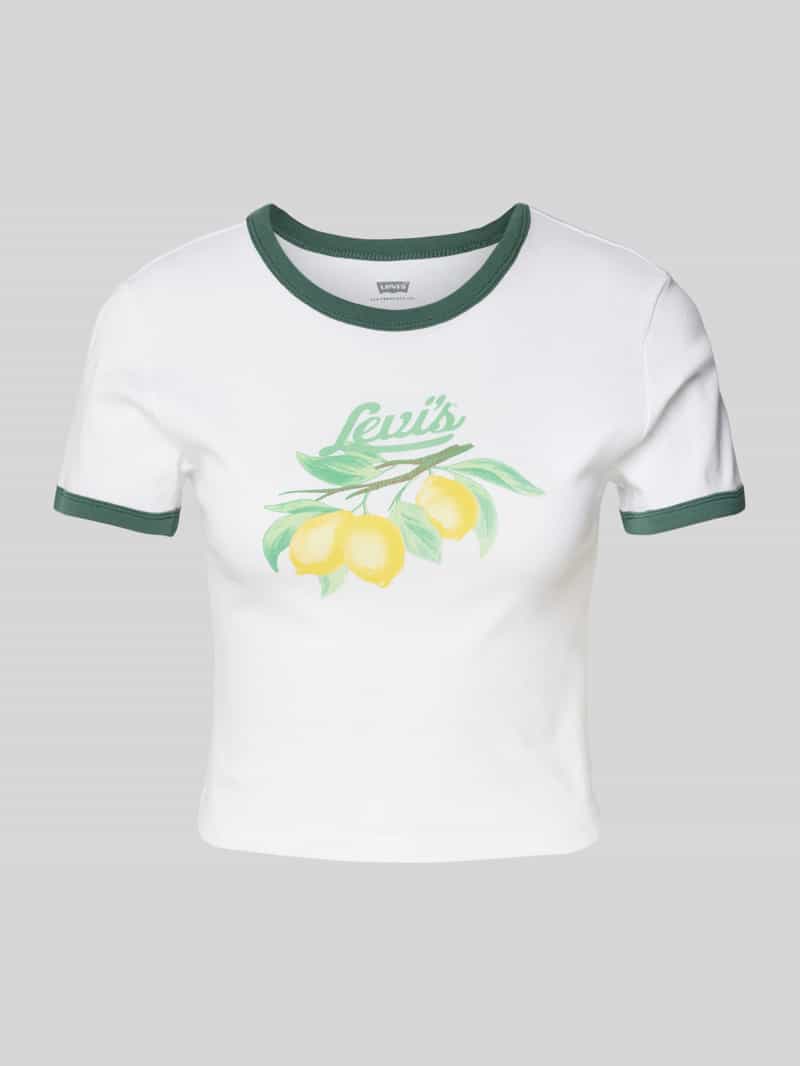 Levi's T-shirt met ronde hals