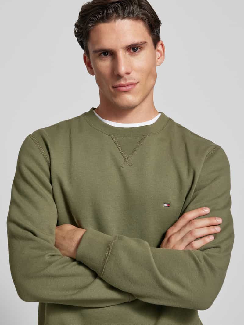 Tommy Hilfiger Sweatshirt met labelstitching