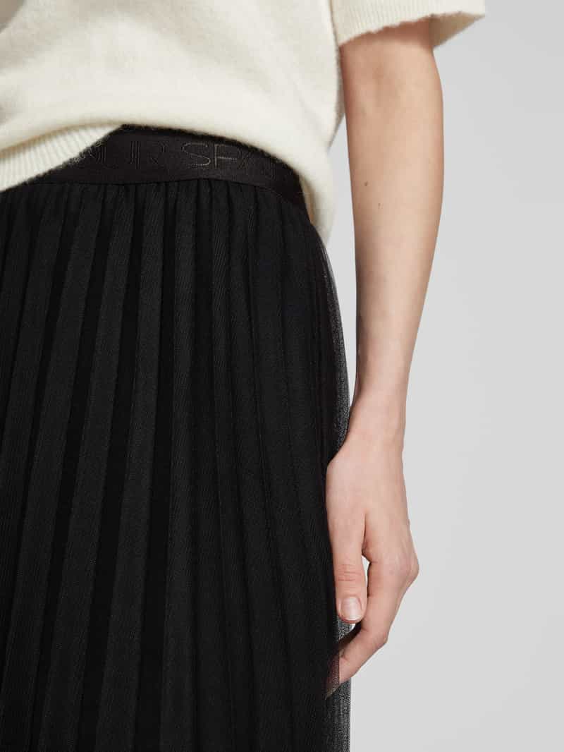 Street One Midirok met plissévouwen