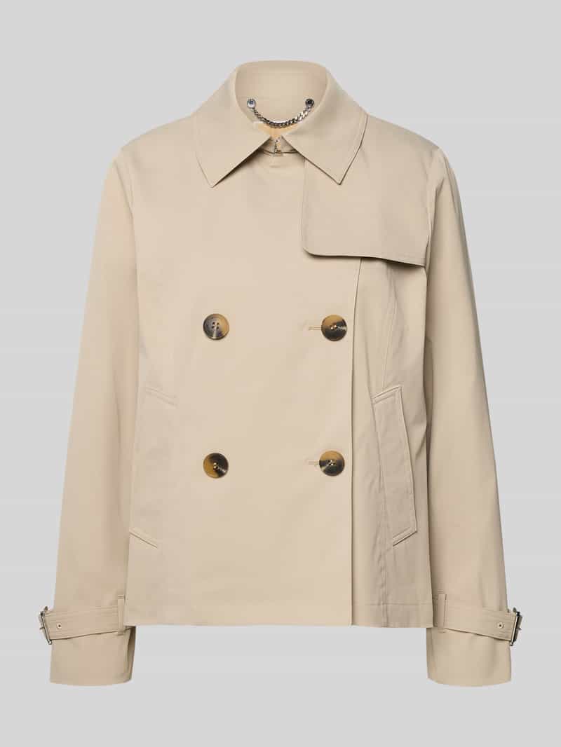 trenchcoat met knoopsluiting