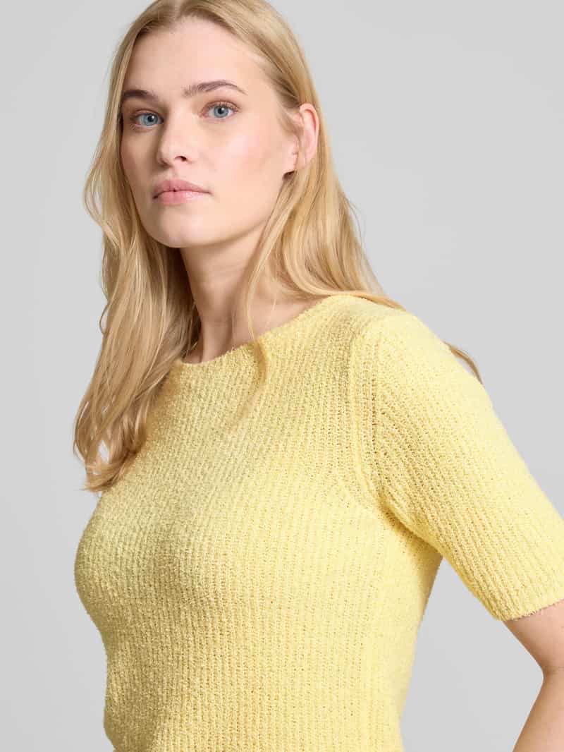 Rich & Royal Gebreide pullover met 1 2-mouwen