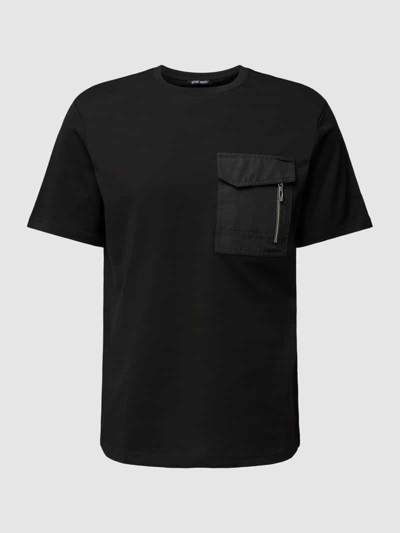 Antony Morato T-shirt met borstzak en labeldetail