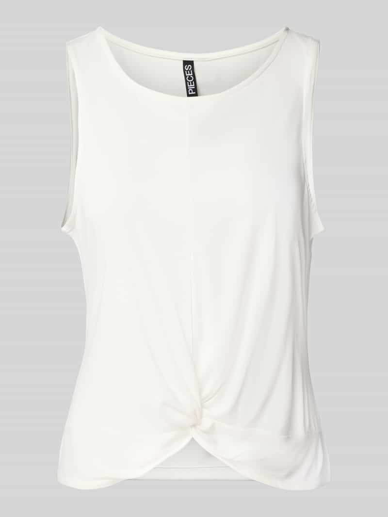 Pieces Loose fit tanktop van viscosemix model 'ANORA'