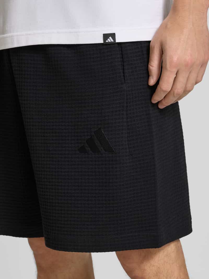 ADIDAS SPORTSWEAR Korte broek met elastische band en labelstitching