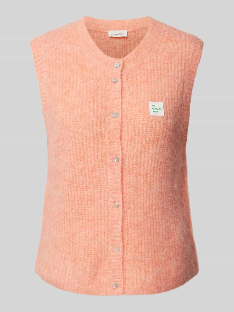 American vintage Gilet in gebreide look
