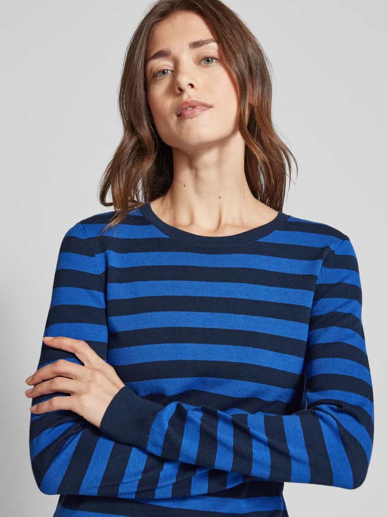 Christian Berg Woman Gebreide pullover met ronde hals