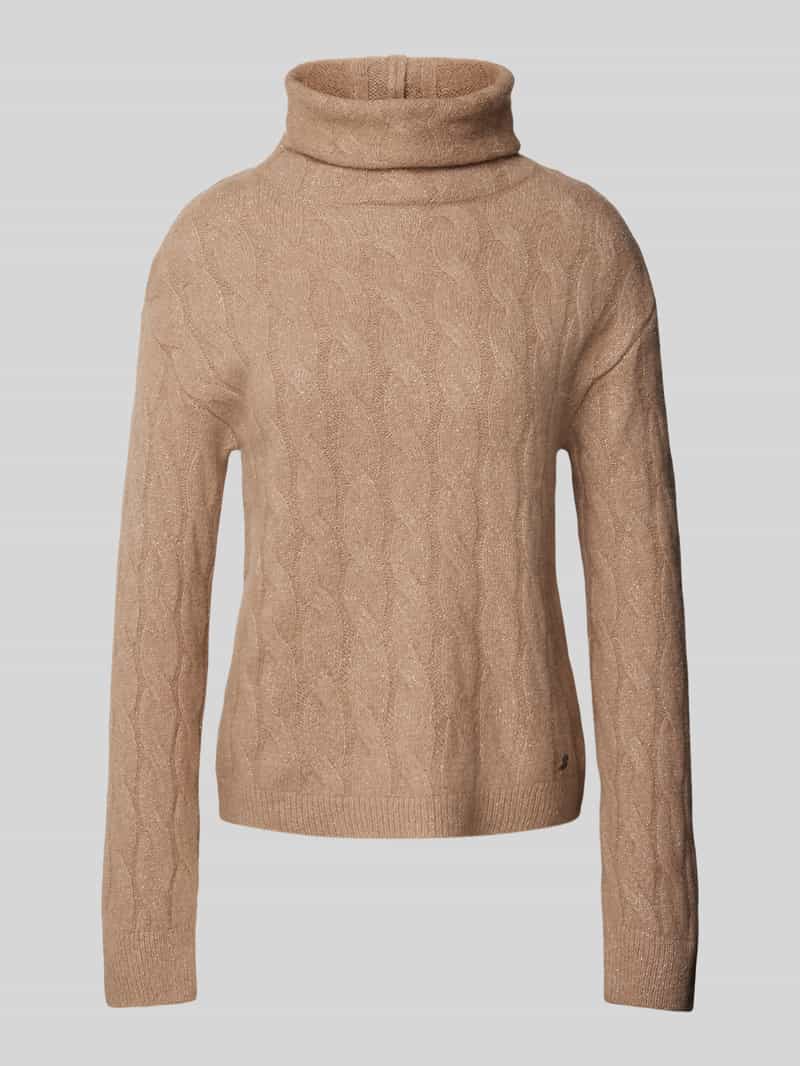 Gebreide pullover van mix van wol en viscose