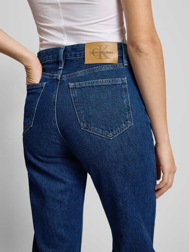 Calvin Klein Jeans High rise straight leg jeans in 5-pocketmodel