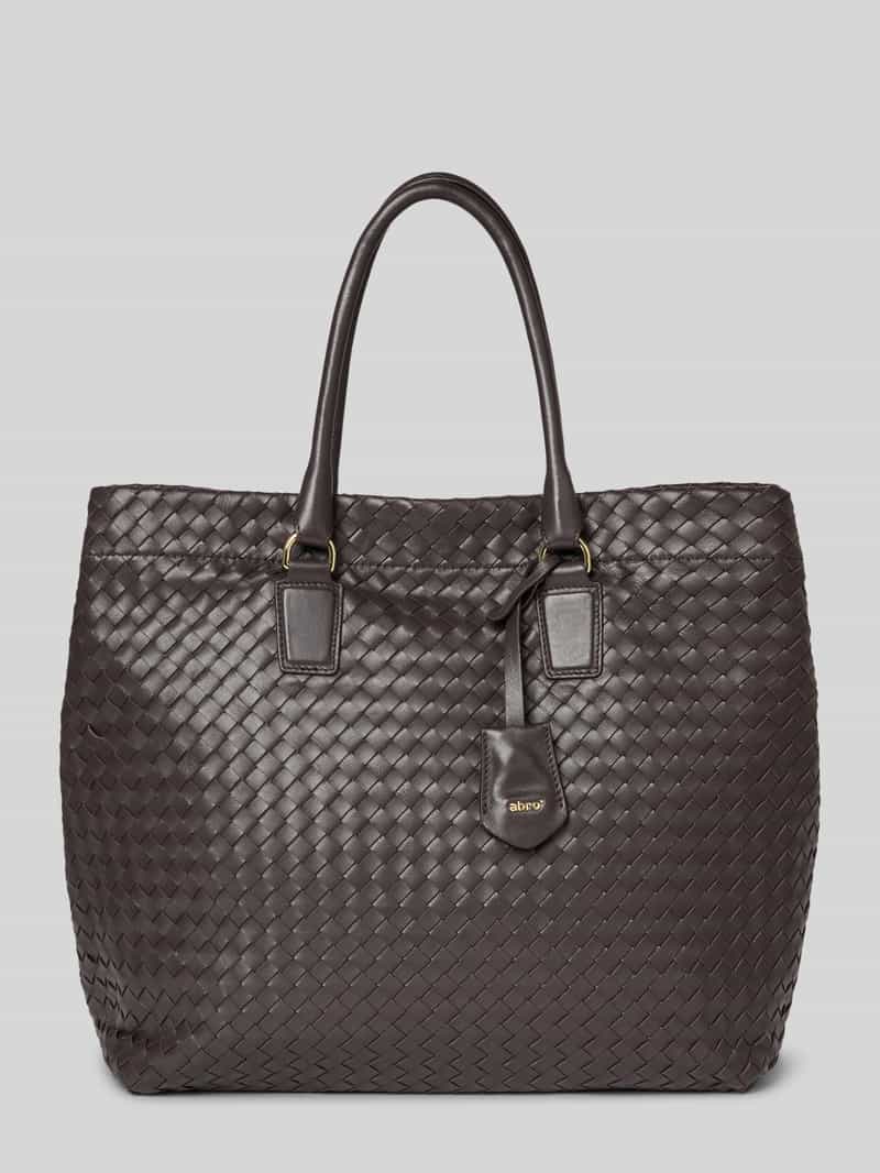 abro Shopper met logo-applicatie model 'Rooftop'