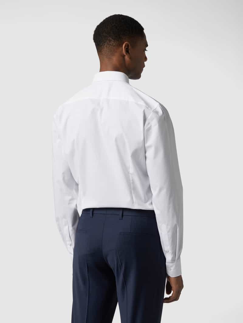 Super slim fit zakelijk overhemd van popeline OLYMP No. Six