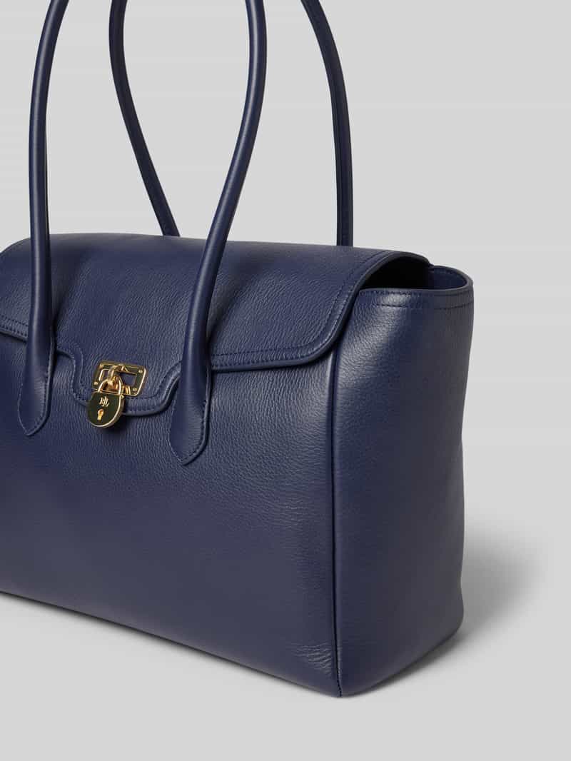 Lauren Ralph Lauren Leren handtas met labelhanger